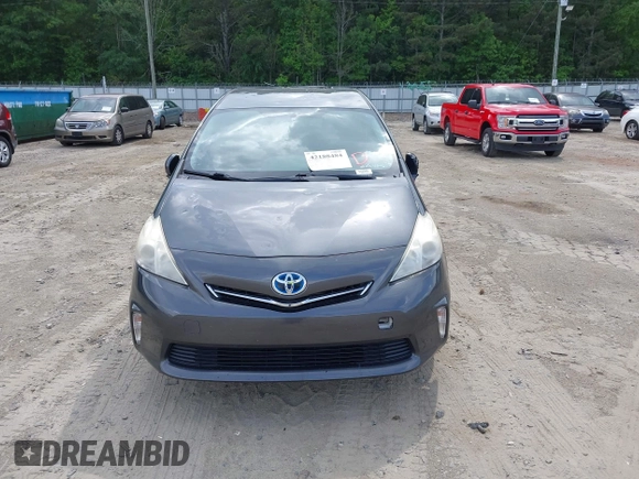2013 Toyota Prius Two with VIN JTDZN3EUXD3259752, listed as a IAAI auction lot 42188484 with 205,937 mi miles and . Bid and sale history available at carsss.com. Image 6.