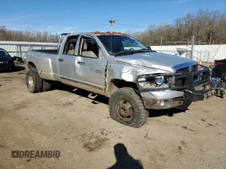 2006 Dodge Ram 3500 SLT with VIN 3D7MX48C36G178983, listed as a Copart auction lot 46496405 with 120,142 mi miles and Salvage Title. Bid and sale history available at carsss.com. Image 4.
