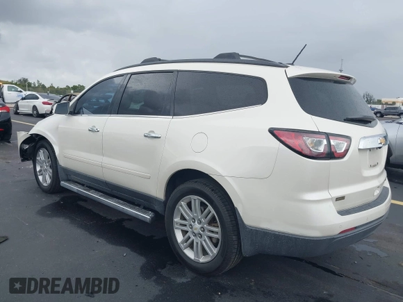 2015 Chevrolet Traverse LT z VIN 1GNKRGKD4FJ137234, wystawiony jako IAAI lot #42655806 z przebiegiem 60 871 mil mil oraz . Historia ofert i sprzedaży dostępna na DreamBid. Obrazek 3.