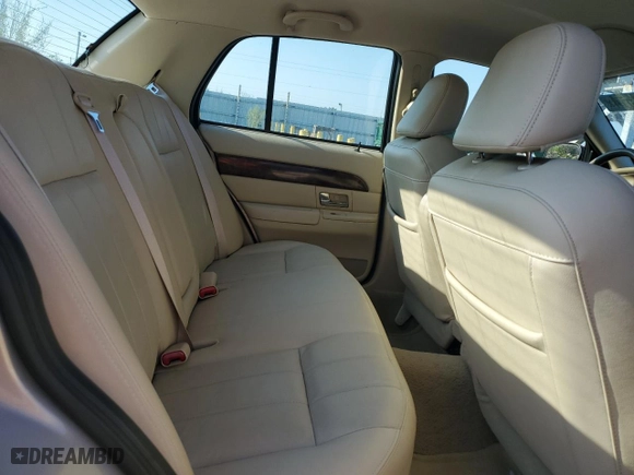 2009 Mercury Grand Marquis LS with VIN 2MEHM75V19X616257, listed as a Copart auction lot 72644514 with 121,415 mi miles and Salvage Title. Bid and sale history available at carsss.com. Image 10.