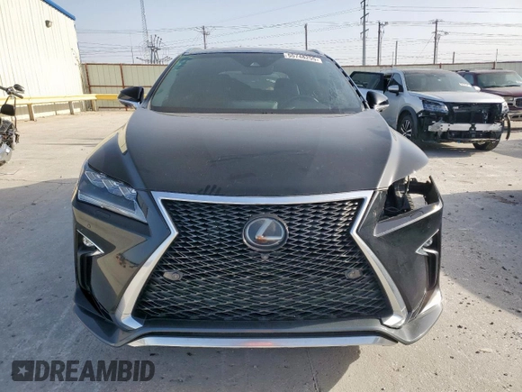 2018 Lexus RX 350 with VIN 2T2BZMCA0JC143446, listed as a Copart auction lot 55748255 with 112,769 mi miles and Salvage title. Bid and sale history available at DreamBid. Image 5.