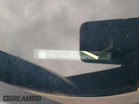 2017 GMC Acadia Denali with VIN 1GKKNPLSXHZ191227, listed as a Copart auction lot 55294825 with 169,339 mi miles and Salvage title. Bid and sale history available at DreamBid. Image 13.