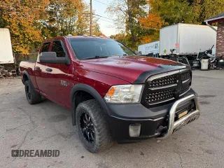 2015 Ram 1500 Tradesman z VIN 1C6RR7FM1FS580976, wystawiony jako Copart lot #55744635 z przebiegiem 128 452 mil mil oraz Czysty tytuł • Clean title. Historia ofert i sprzedaży dostępna na DreamBid. Obrazek 1.