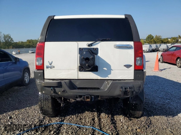 2008 Hummer H3 SUV Alpha with VIN 5GTEN63L988184649, listed as a Copart auction lot 74728944 with 0 mi miles and Salvage Title. Bid and sale history available at carsss.com. Image 6.