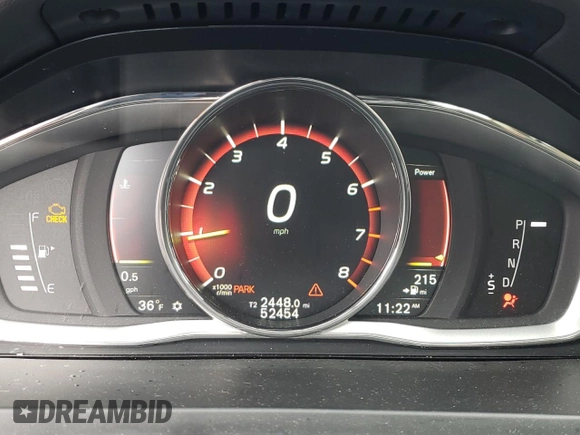 2017 Volvo S60 Inscription with VIN LYV402HK4HB139324, listed as a Copart auction lot 73282552 with 52,454 mi miles. Bid and sale history available at carsss.com. Image 9.