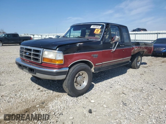 1997 Ford F-250 with VIN 1FTHX25F9VEA81243, listed as a Copart auction lot 48938845 with Not Provided miles and Salvage Title. Bid and sale history available at DreamBid. Image 1.