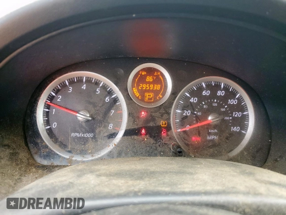 2011 Nissan Sentra S with VIN 3N1AB6AP8BL652595, listed as a Copart auction lot 57413225 with 295,938 mi miles and Salvage title. Bid and sale history available at DreamBid. Image 9.