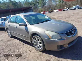 2007 Nissan Maxima 3.5 SE with VIN 1N4BA41E87C805055, listed as a IAAI auction lot 41597773 with 217,014 mi miles. Bid and sale history available at carsss.com. Image 1.