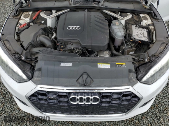 2021 Audi A5 Sportback S line Premium Plus with VIN WAUFACF57MA019587, listed as a Copart auction lot 50099115 with 62,351 mi miles and Salvage Title. Bid and sale history available at carsss.com. Image 11.