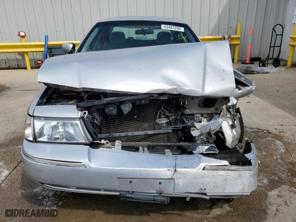 2003 Mercury Grand Marquis GS Convenience with VIN 2MEFM74W93X654361, listed as a Copart auction lot 63485294 with 165,569 mi miles and Salvage Title. Bid and sale history available at carsss.com. Image 5.