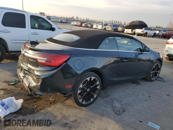 2018 Buick Cascada Sport Touring with VIN W04WJ3N55JG075342, listed as a Copart auction lot 84555334 with 69,300 mi miles and Salvage Title. Bid and sale history available at DreamBid. Image 3.