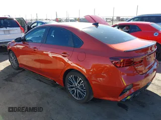 2024 Kia Forte GT-Line with VIN 3KPF54AD6RE697439, listed as a IAAI auction lot 41660030 with 13,822 mi miles. Bid and sale history available at carsss.com. Image 3.