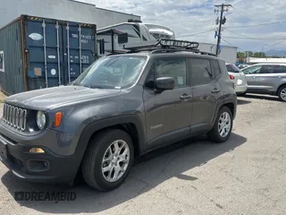 2018 Jeep Renegade Latitude с VIN ZACCJABB1JPJ13172, выставлен на аукционе Copart как лот 63663095 с пробегом 101 574 миль миль и Чистый • Clean title. История ставок и продаж доступна на DreamBid. Изображение 2.