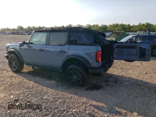 2024 Ford Bronco Black Diamond z VIN 1FMDE1BH2RLA55715, wystawiony jako Copart lot #69823114 z przebiegiem 1 476 mil mil oraz Szkoda całkowita • Salvage title. Historia ofert i sprzedaży dostępna na DreamBid. Obrazek 2.