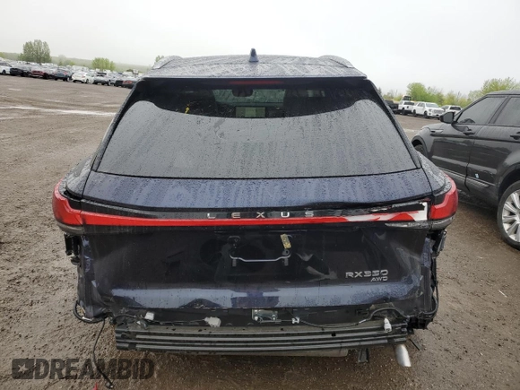 2025 Lexus RX 350 с VIN 2T2BAMCA6SC096321, выставлен на аукционе Copart как лот 58717335 с пробегом 1 086 миль миль и Списание • Salvage title. История ставок и продаж доступна на DreamBid. Изображение 6.