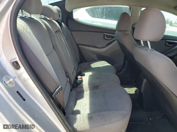 2015 Hyundai Elantra SE with VIN 5NPDH4AE5FH579431, listed as a Copart auction lot 53095335 with 183,269 mi miles and Clean Title. Bid and sale history available at carsss.com. Image 10.