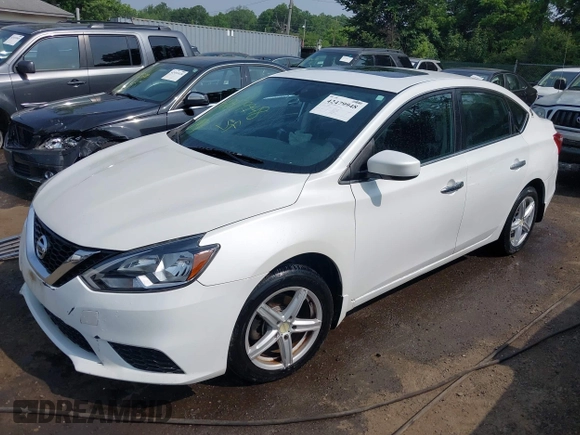 2017 Nissan Sentra SV with VIN 3N1AB7APXHY408982, listed as a IAAI auction lot 42479948 with 297,329 mi miles and . Bid and sale history available at DreamBid. Image 2.