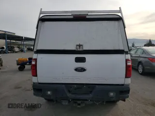 2008 Ford Super Duty F-250 SRW XL with VIN 1FTSX21R18EB68466, listed as a Copart auction lot 48565885 with 135,833 mi miles and Salvage Title. Bid and sale history available at carsss.com. Image 6.