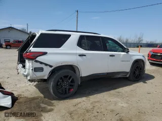 2023 Chevrolet Traverse Premier with VIN 1GNEVKKW8PJ285157, listed as a Copart auction lot 51118065 with 35,607 mi miles and Salvage Title. Bid and sale history available at carsss.com. Image 3.