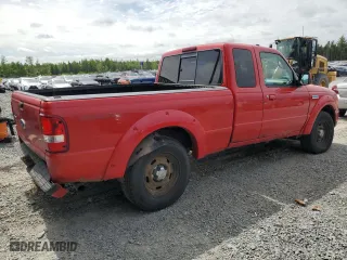 2008 Ford Ranger XLT with VIN 1FTYR44U28PA04003, listed as a Copart auction lot 58849614 with 208,481 mi miles and Salvage Title. Bid and sale history available at carsss.com. Image 3.