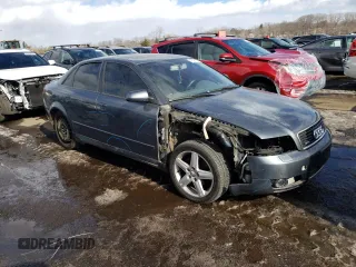 2005 Audi A4 1.8T SE with VIN WAULC68E95A106470, listed as a Copart auction lot 45320325 with 132,985 mi miles and Salvage Title. Bid and sale history available at carsss.com. Image 4.