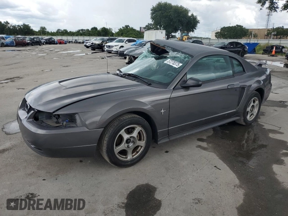 2003 Ford Mustang Standard with VIN 1FAFP404X3F310731, listed as a Copart auction lot 57278375 with 151,268 mi miles and Salvage title. Bid and sale history available at DreamBid. Image 1.