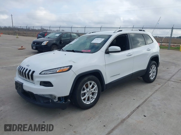 2016 Jeep Cherokee Latitude with VIN 1C4PJMCB1GW340605, listed as a IAAI auction lot 41523716 with 74,080 mi miles. Bid and sale history available at carsss.com. Image 17.
