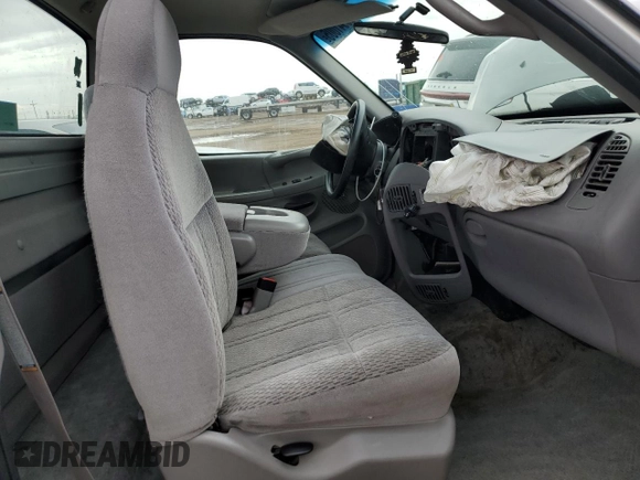 1997 Ford F-150 with VIN 1FTDF17W7VLA19442, listed as a Copart auction lot 58941005 with 109,404 mi miles and Salvage title. Bid and sale history available at DreamBid. Image 10.