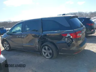 2019 Honda Odyssey EX with VIN 5FNRL6H57KB023443, listed as a IAAI auction lot 41813245 with 84,591 mi miles. Bid and sale history available at carsss.com. Image 14.