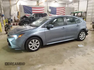 2022 Toyota Corolla LE with VIN 5YFEPMAE0NP271706, listed as a Copart auction lot 44110815 with 77,642 mi miles and Salvage Title. Bid and sale history available at carsss.com. Image 1.