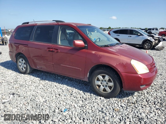 2010 Kia Sedona LX with VIN KNDMG4C31A6337771, listed as a Copart auction lot 54542215 with 128,825 mi miles and Clean Title. Bid and sale history available at carsss.com. Image 4.