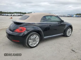 2015 Volkswagen Beetle 1.8T w/Tech with VIN 3VW517AT0FM805617, listed as a Copart auction lot 54699545 with 50,247 mi miles and Non Repairable. Bid and sale history available at DreamBid. Image 3.