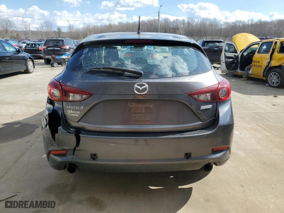 2018 Mazda Mazda3 5-Door Sport with VIN 3MZBN1K70JM225539, listed as a Copart auction lot 46590285 with 161,018 mi miles and Non Repairable. Bid and sale history available at carsss.com. Image 6.