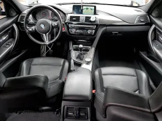 2017 BMW M3 with VIN WBS8M9C39H5G85594, listed as a Copart auction lot 46032454 with 58,183 mi miles. Bid and sale history available at carsss.com. Image 8.