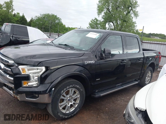 2016 Ford F-150 XLT with VIN 1FTEW1EP1GFB82802, listed as a IAAI auction lot 42159500 with 152,892 mi miles and . Bid and sale history available at DreamBid. Image 15.