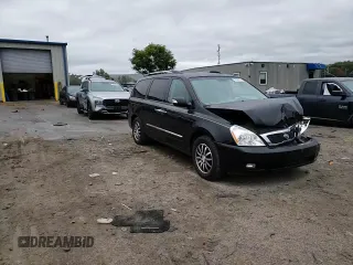 2012 Kia Sedona EX with VIN KNDMH4C74C6422591, listed as a Copart auction lot 72934814 with 85,394 mi miles and Salvage Title. Bid and sale history available at carsss.com. Image 12.