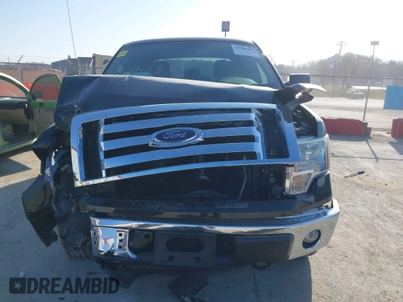 2011 Ford F-150 XL with VIN 1FTFW1EF4BFA95674, listed as a IAAI auction lot 41801488 with 155,183 mi miles. Bid and sale history available at carsss.com. Image 12.