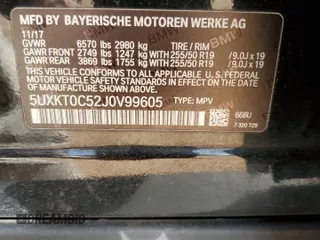 2018 BMW X5 xDrive40e iPerformance with VIN 5UXKT0C52J0V99605, listed as a Copart auction lot 48298045 with 97,339 mi miles and Salvage Title. Bid and sale history available at carsss.com. Image 15.