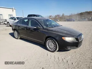2007 Volvo S80 I6 with VIN YV1AS982871027227, listed as a Copart auction lot 77363434 with 119,253 mi miles and Salvage Title. Bid and sale history available at carsss.com. Image 4.