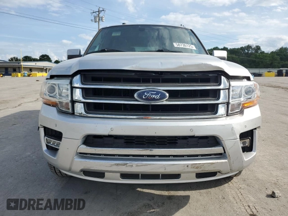 2017 Ford Expedition Limited with VIN 1FMJU1KTXHEA53014, listed as a Copart auction lot 58730125 with 152,061 mi miles and Salvage title. Bid and sale history available at DreamBid. Image 5.