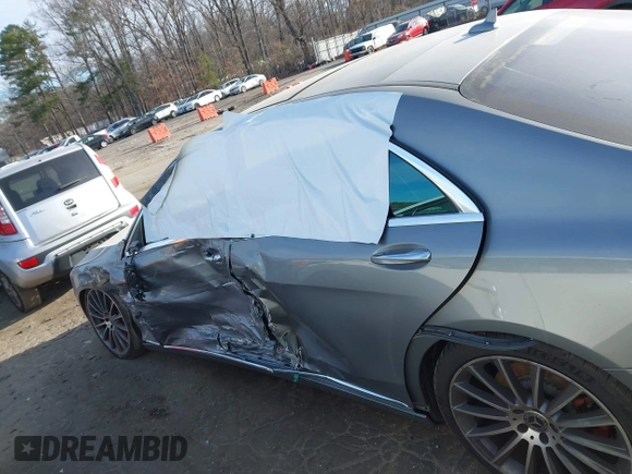 2015 Mercedes-Benz S 550 with VIN WDDUG8FB2FA107693, listed as a IAAI auction lot 41684610 with Not provided miles and . Bid and sale history available at DreamBid. Image 13.
