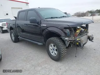 2018 Ford F-150 XL with VIN 1FTEW1EP2JFA18353, listed as a IAAI auction lot 41401916 with 91,487 mi miles. Bid and sale history available at carsss.com. Image 1.