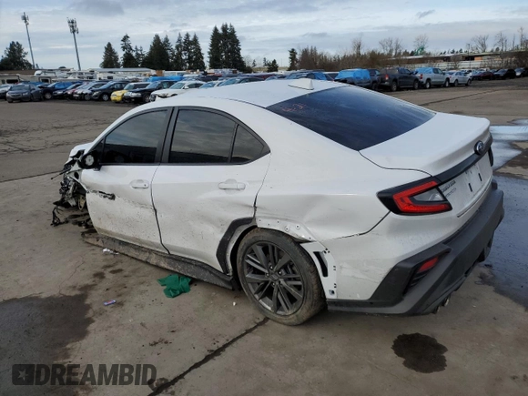 2022 Subaru WRX with VIN JF1VBAA65N9026224, listed as a Copart auction lot 46151245 with 17,930 mi miles and Salvage Title. Bid and sale history available at carsss.com. Image 2.