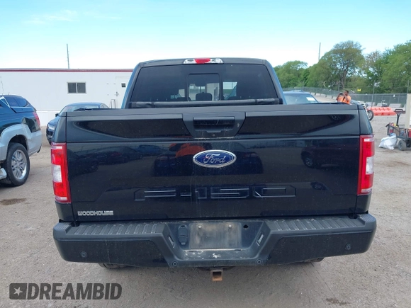 2018 Ford F-150 XL with VIN 1FTEW1E56JKF92265, listed as a IAAI auction lot 42285305 with 95,712 mi miles and . Bid and sale history available at DreamBid. Image 16.