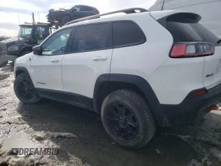 2021 Jeep Cherokee Trailhawk with VIN 1C4PJMBX4MD138927, listed as a Copart auction lot 51919555 with 92,759 mi miles and Salvage title. Bid and sale history available at DreamBid. Image 2.