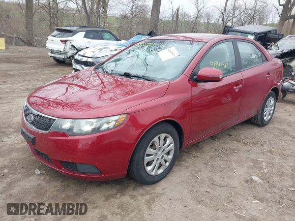 2011 Kia Forte EX with VIN KNAFU4A25B5462577, listed as a IAAI auction lot 41847917 with 136,349 mi miles. Bid and sale history available at carsss.com. Image 17.