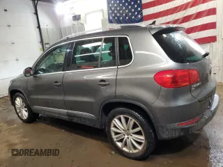 2016 Volkswagen Tiguan SEL with VIN WVGAV7AX0GW596482, listed as a Copart auction lot 50121345 with 104,643 mi miles and Salvage Title. Bid and sale history available at DreamBid. Image 2.