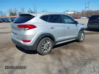 2017 Hyundai Tucson SE with VIN KM8J3CA48HU540372, listed as a IAAI auction lot 41814051 with 155,499 mi miles. Bid and sale history available at carsss.com. Image 4.