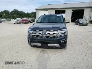 2022 Ford Expedition Platinum with VIN 1FMJU1MT3NEA00079, listed as a Copart auction lot 71940414 with 24,076 mi miles and Salvage Title. Bid and sale history available at carsss.com. Image 12.