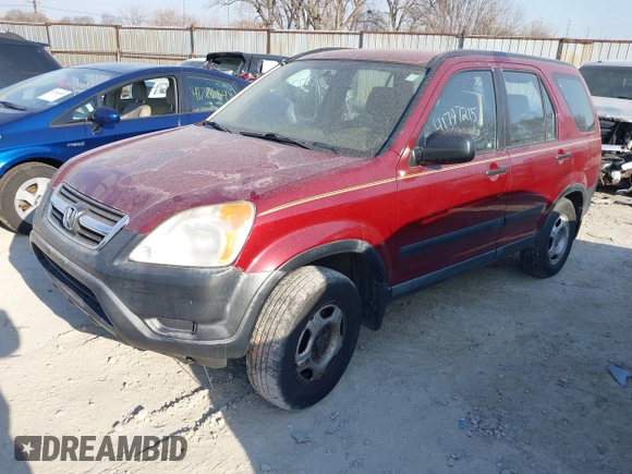 2003 Honda CR-V LX with VIN JHLRD68523C016012, listed as a IAAI auction lot 41797215 with 219,821 mi miles and . Bid and sale history available at DreamBid. Image 2.